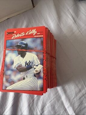1990 Donruss Baseball Card partial set